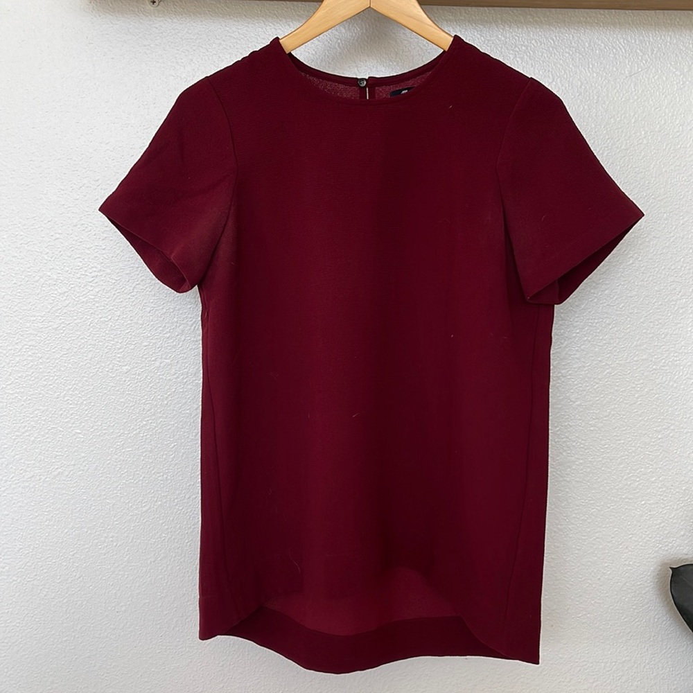 Madewell short sleeve blouse
